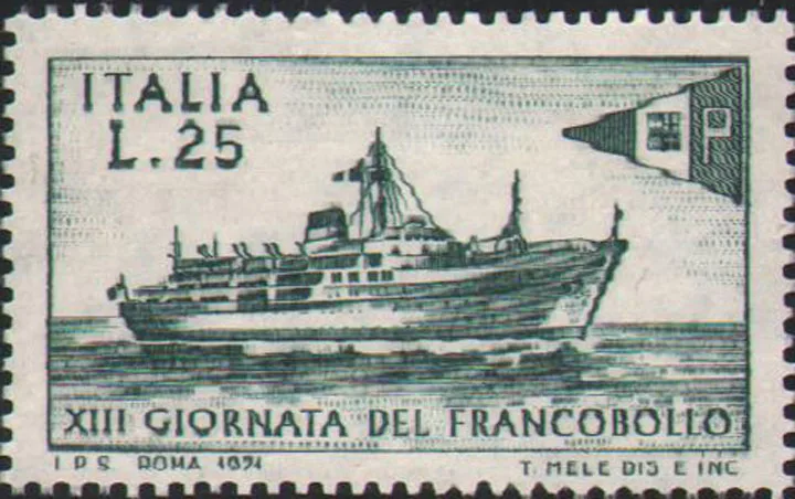 

1Pcs/Set New Italy Post Stamp 1971 Liner Engraving Stamps MNH
