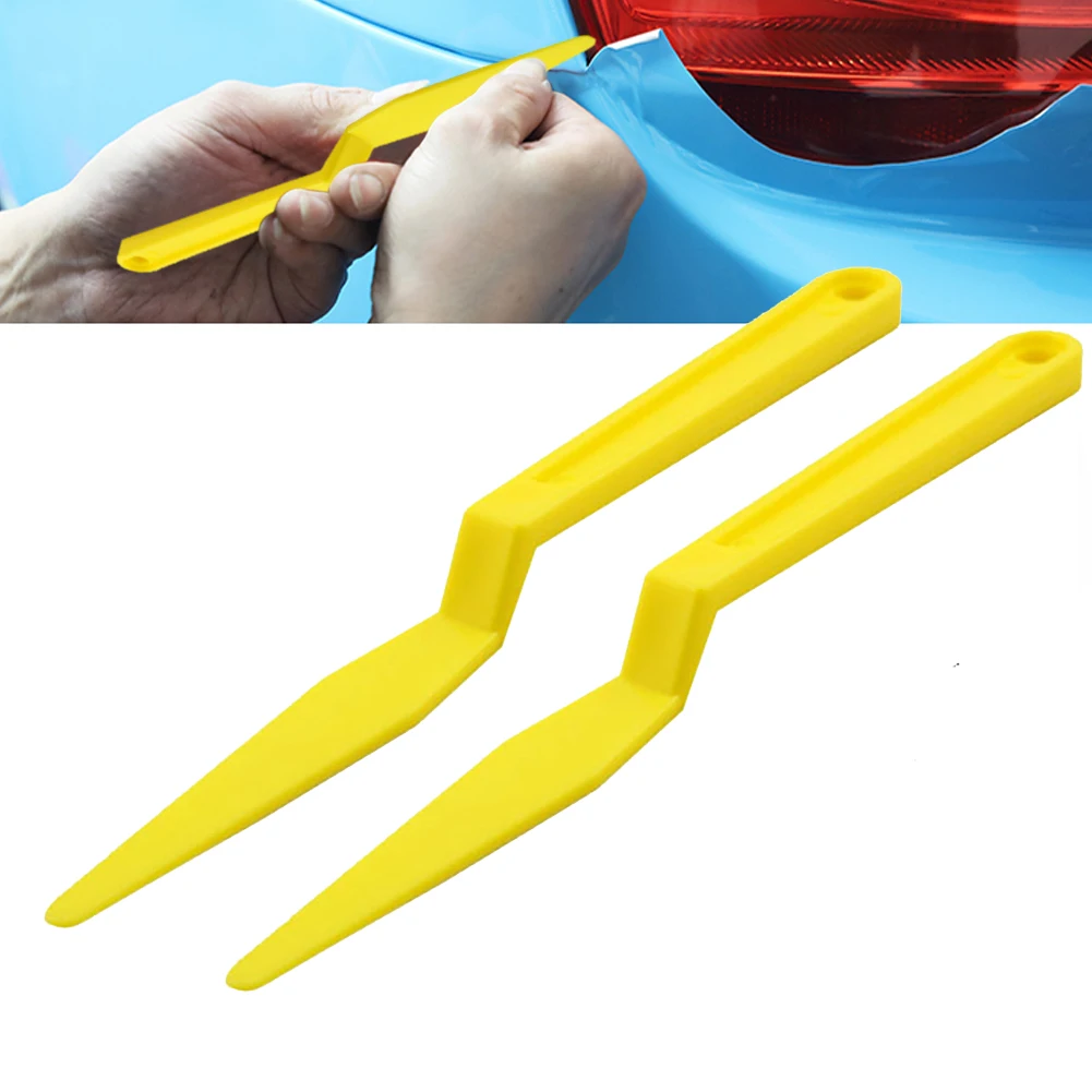 Carbon Fiber Vinyl Wrapping Tools Car Window Tint Squeegee Kit Plastic Scraper for Window Film Application