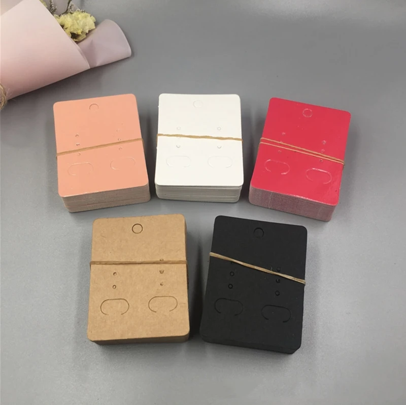 50pcs 6.5x5cm 귀걸이 디스플레이 카드 쥬얼리 디스플레이 카드 매달려 귀걸이 스터드 귀고리에 대 한 귀걸이 홀더