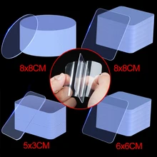 

10pcs Nano Double-sided Adhesive Tape Transparent Self-Adhesive Waterproof Tape Kitchen Adhesive For Bathroom Wall Hook Fix Tape