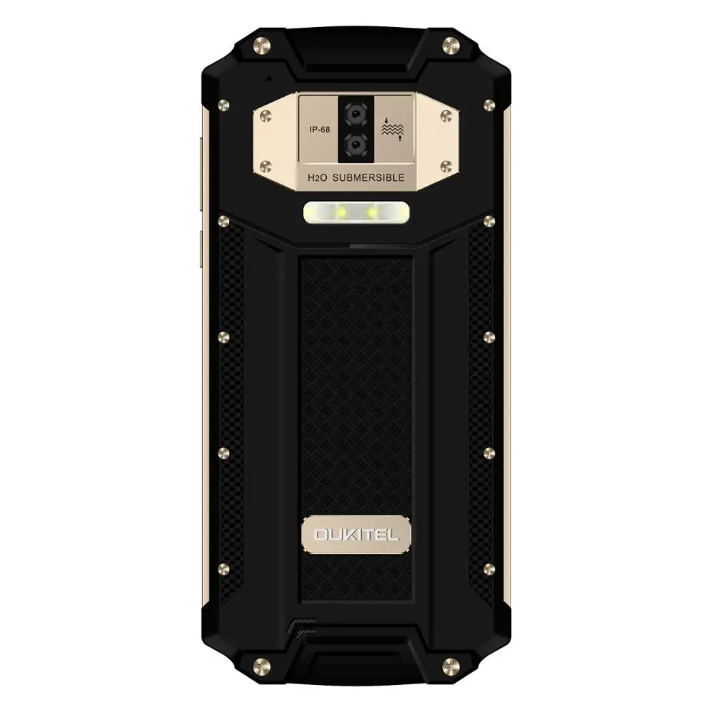 OUKITEL WP2 IP68 водонепроницаемый мобильный телефон 4 Гб 64 Гб MT6750T мобильный телефон Восьмиядерный 6," 18:9 смартфон 10000 мАч отпечаток пальца разблокирован