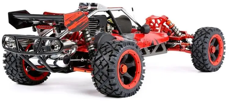 450 45CC бензиновый двигатель сплав Передний Задний рычаг с светодиодный светильник симметричный рулевое управление RC 2WD грузовик для 1/5 масштаб RUFAN Rovan Baja