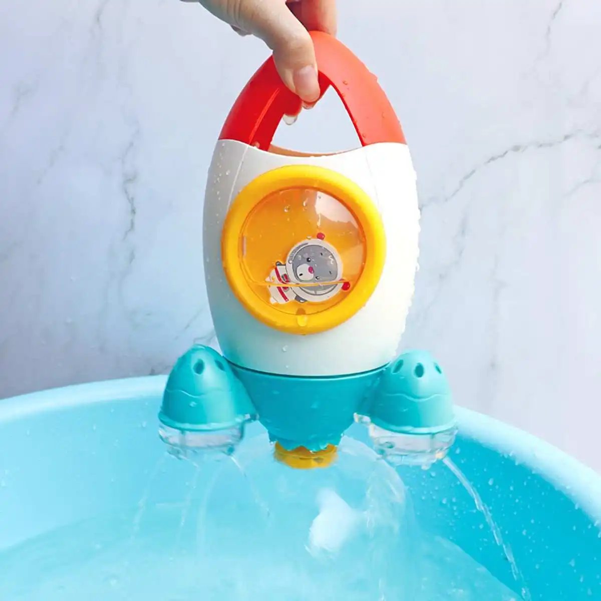 rocket bath toy