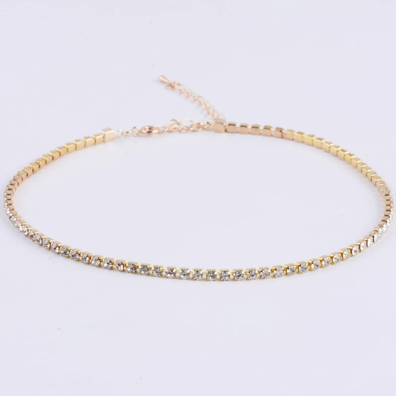 SUMENG Fashion Jewelry Accessories Luxury Rhinestone Choker Necklace for Women Temperament Collar mujer Necklace Birthday Gifts - Image 3
