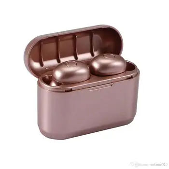 

DT-4 TWS 5.0 Bluetooth headphone 3D stereo wireless earphone with dual microphone BT 5.0 Handfree Sport Buds