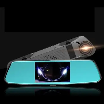 

5 inch Car Rearview Mirror Monitor Rear View Camera Car Mirror Car Monitor LED Night Reversing