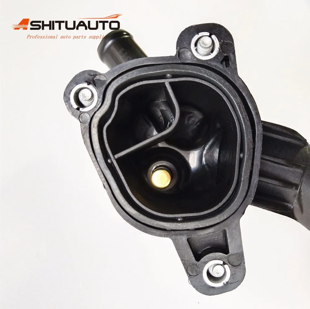 AshituAuto Thermostat Housing Water Pump Outlet For Chevrolet Cruze Sonic Trax Buick Encore 1.4T OEM#25193922 55565334 1338030