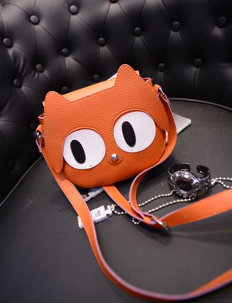 

Hot Sales WOMEN'S Bag Cute Little Fox Bag Crossbody Bag Anime Cartoon-Style Creative-