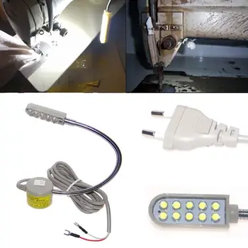

LED Bulbs Sewing Light Gooseneck Lamp Magnetic Mounting Base Beige White Tools