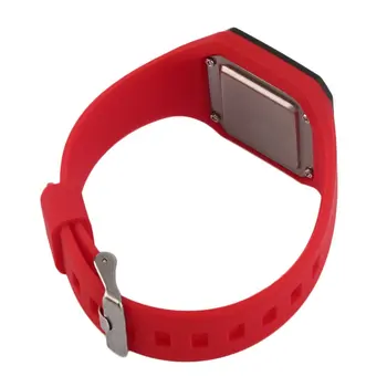 

Men Women Sports Silicon Band Strap LED Heartbeat Rate Wrist Watch Time Date Heartbeat Rate Wrist Watch