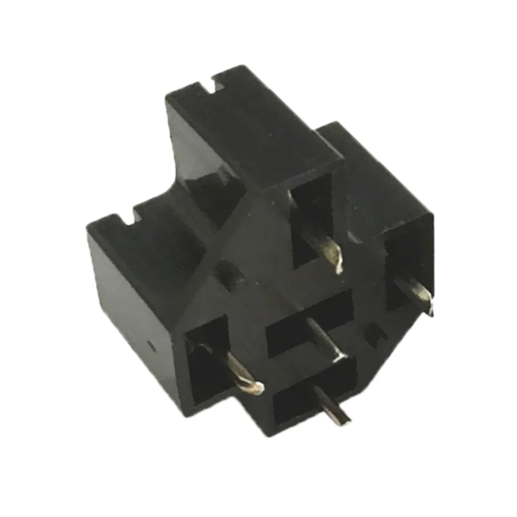 1  40AMP PCB Board Mount Relay Socket Base with 10PCS 6.3mm Terminals
