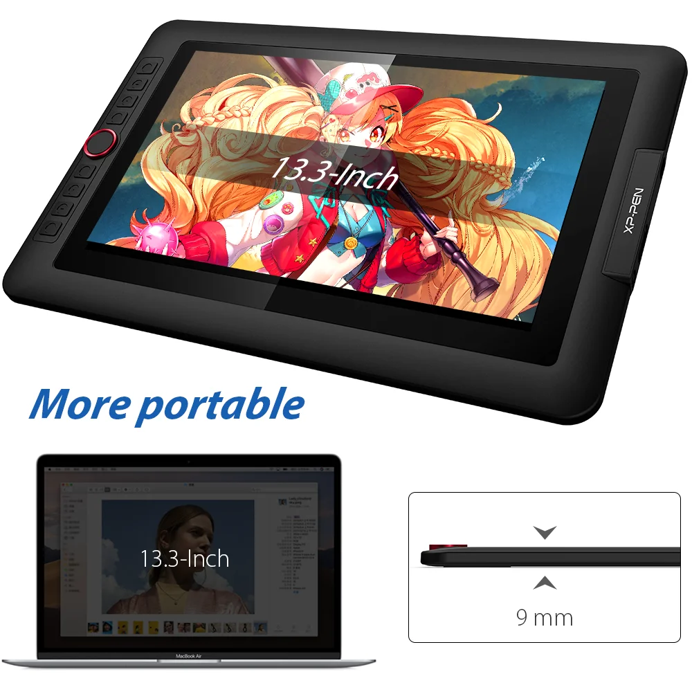 Pаспродажа XP Pen Artist13.3Pro планшет для рисования графический монитор 13,3