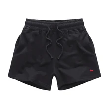 Повседневные мужские летние свободные шорты, модные хлопковые шорты с вышивкой, мужские Дышащие Короткие спортивные шорты, cueca masculina