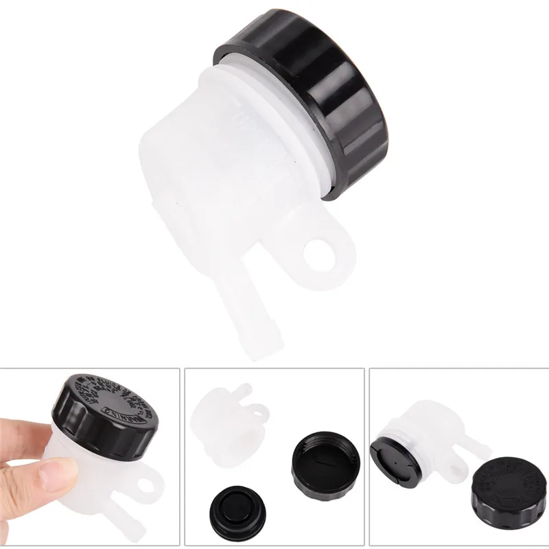 New 1Pc Motorcycle Foot Rear Brake Master Cylinder Tank Oil Cup Fluid Bottle Reservoir