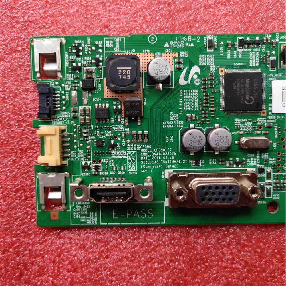 Хорошо протестированный для samsung C27F396FH материнская плата C27F396FHC BN41-02507B BN41-02507 BN91-17623A экран CY-PK270BNLV8H 27F396