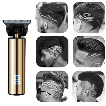 

Hair Clippers Cordless Pro Skeletons Professional Barber Trimmer T