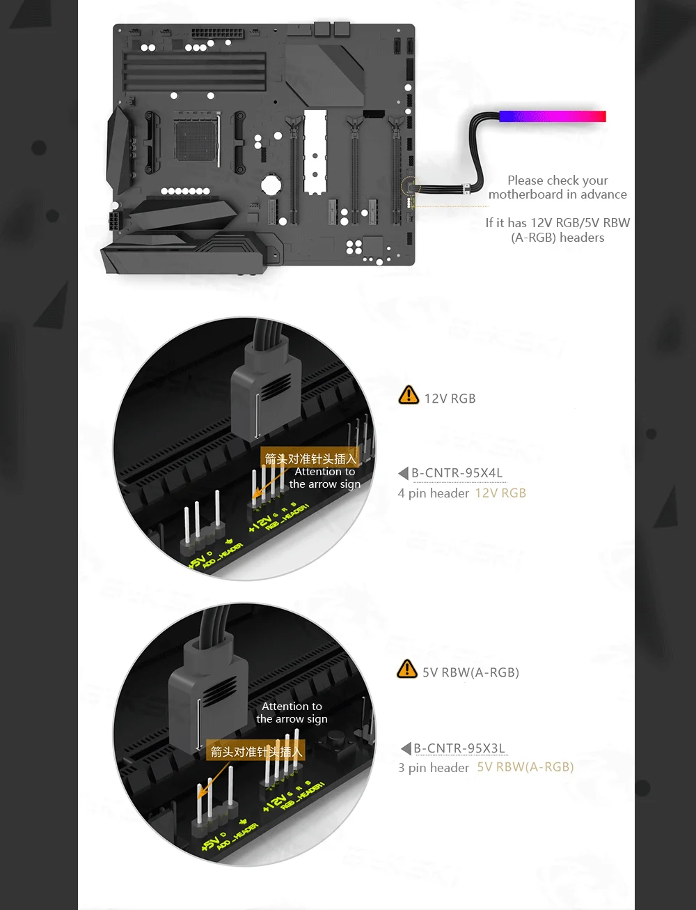 Bykski A-MX58OVA-X, полное покрытие видеокарты блок водяного охлаждения, для Maxsun RX580