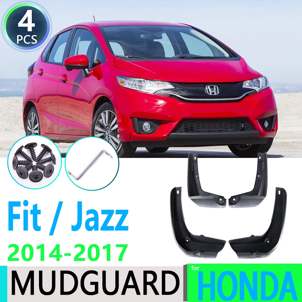 for Honda Fit Jazz GK 20142017 2015 2016 Car Fender Mudguard Mud Flaps