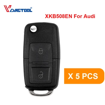 

5pcs/lot XHORSE XKB508EN Wire Universal Remote Key B5 Style 2 Buttons for VVDI Key Tool VVDI2(English Version)