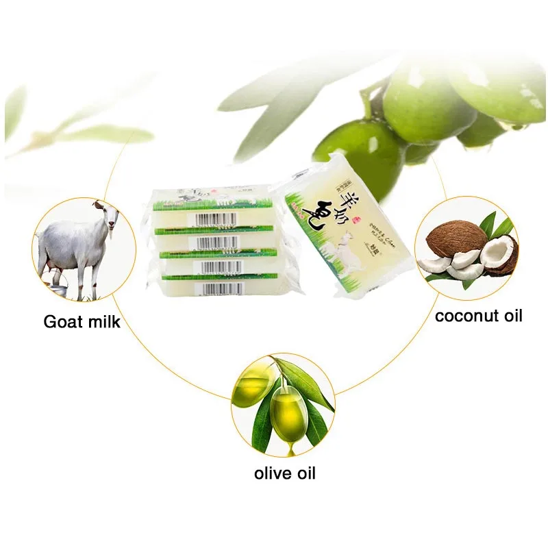 Deep Decontamination Multifunction Goat Milk Soap Laundry Bathing Cleansing Natural Plant Extracts Cleaning Soaps TN Deep Decontamination Multifunction Goat Milk Soap Laundry Bathing Cleansing Natural Plant Extracts Cleaning Soaps TN