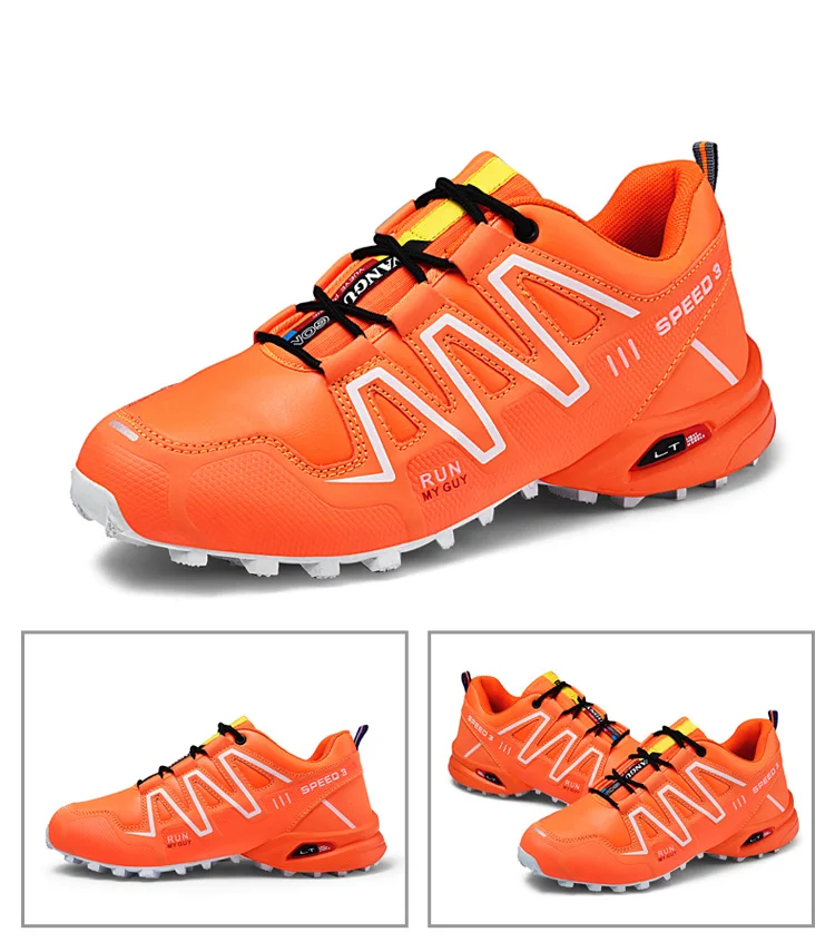 Men Leisure Cycling Shoes Men Non-Locking Mtb Sneakers Breathable Sports Mountain Road Bike Shoes Plus Size 39-48