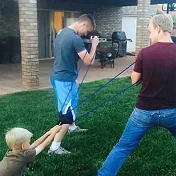

Water Balloon Launcher Thrower w/ Latex Tube 3-Person Water Bomb Battle Fun Toy