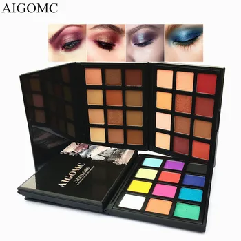 

Cosmetic 12-color eyeshadow, warm earth color, multi-color makeup eyeshadow palette, slippery pearly matte highlighter