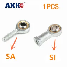 1Pc SI5 6 8 10 12 14 16 Tk Metric Man Links Vrouwelijke Rechtse Draad Rod End Joint lager Axk Lager Rod End Joint Lager