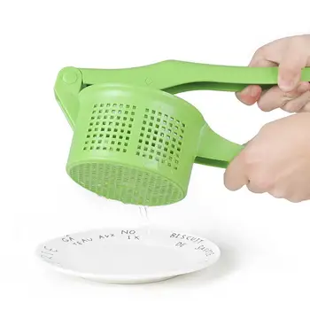 

Multifunctionl Potato Masher Ricer Press Mashed Crushing Potatoes Puree Fruit Vegetable Tool Juicer Press Maker