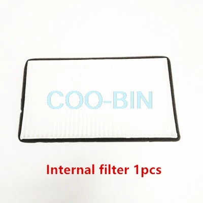 Internal filter 1pcs Фильтр для кондиционера HITACHI ZX 60-5G ZAX60 70, фильтр для кондиционера экскаватора - Цвет: Internal filter 1pcs