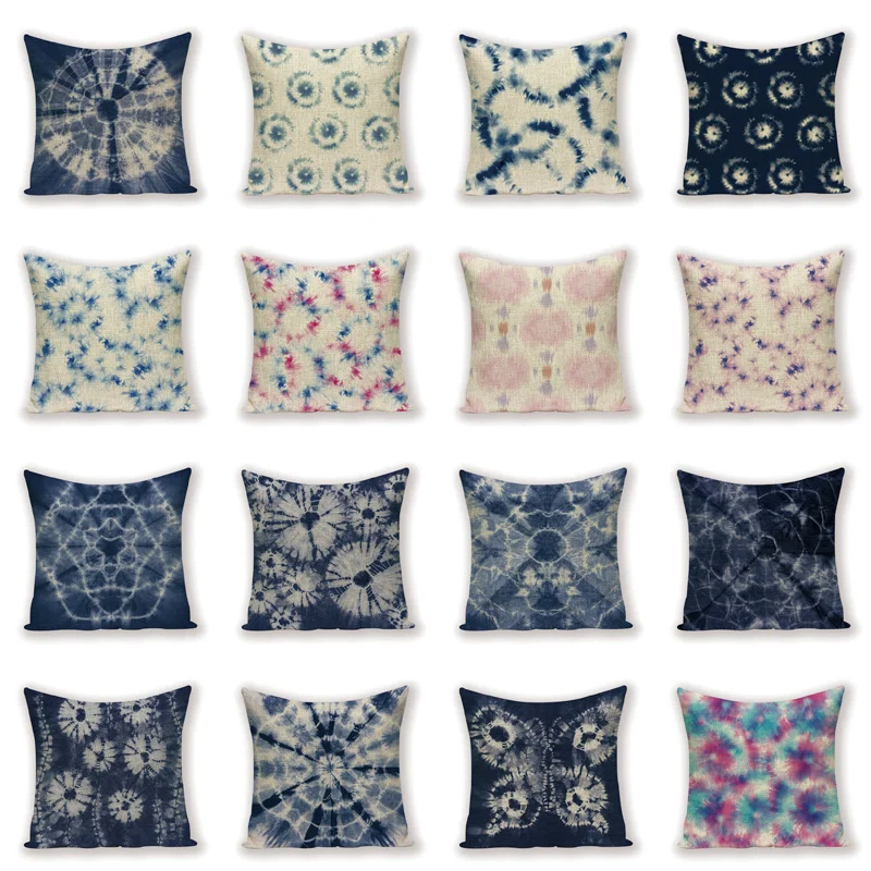 Чехол для диванной подушки в абстрактную полоску|Наволочка| |