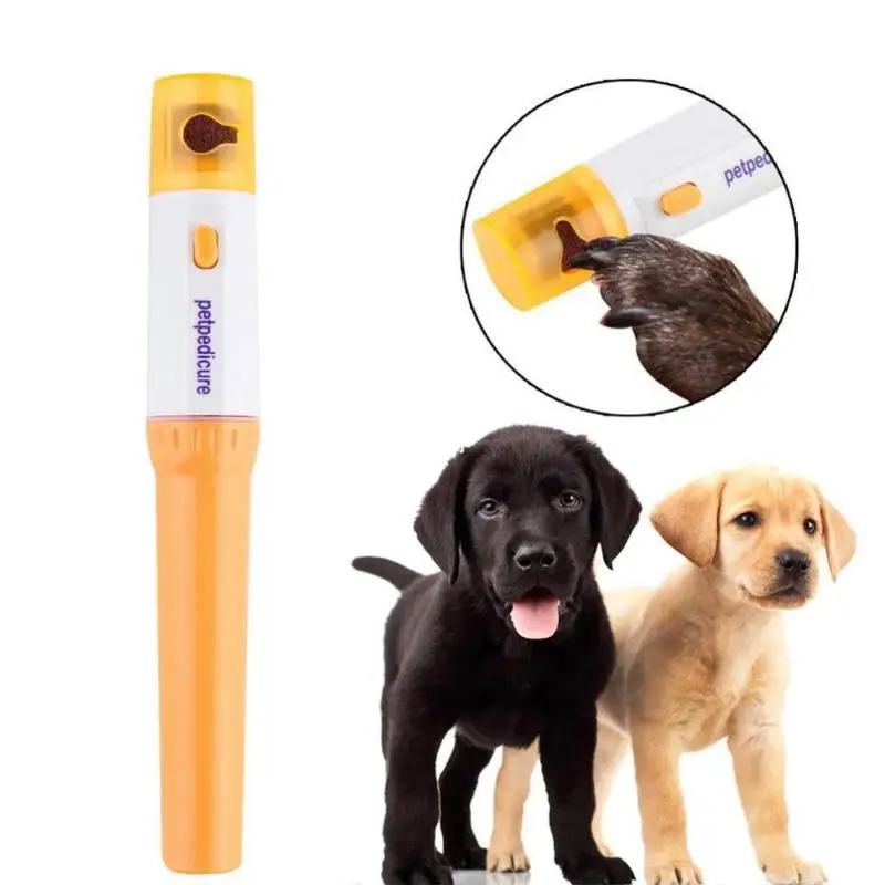Pet Grooming Nail Grinder Automatic Trimmer Pedicure Care Electric Dog Puppies Cat Paw Clipper Tool | Дом и сад