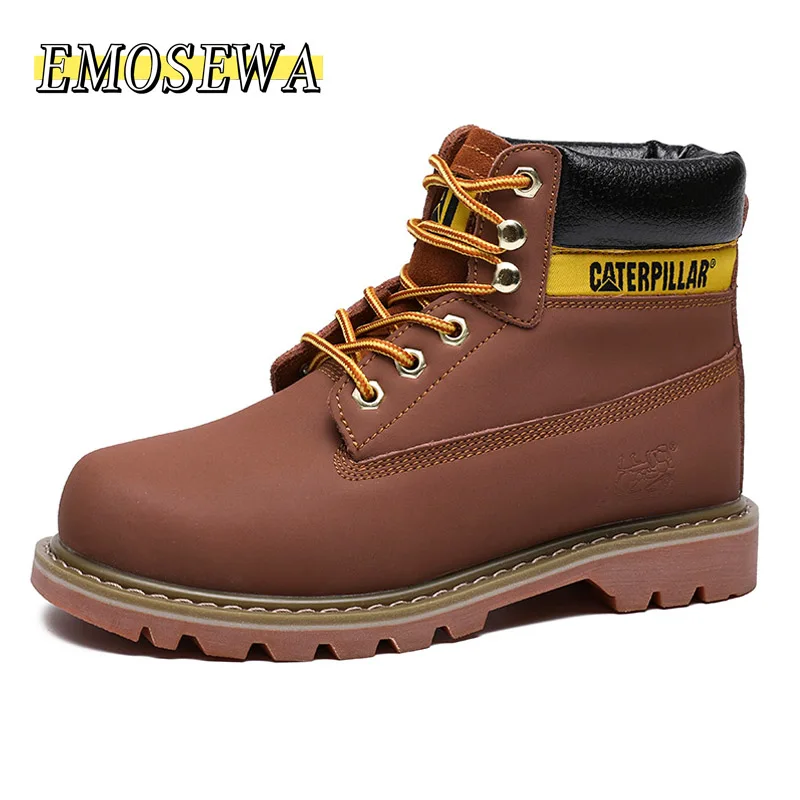 Ceny 2019 jesienne nowe męskie buty duże rozmiary 38 46 Vintage Brogue College Style męskie buty Casual koronka up wysokie buty dla mężczyzny żółty