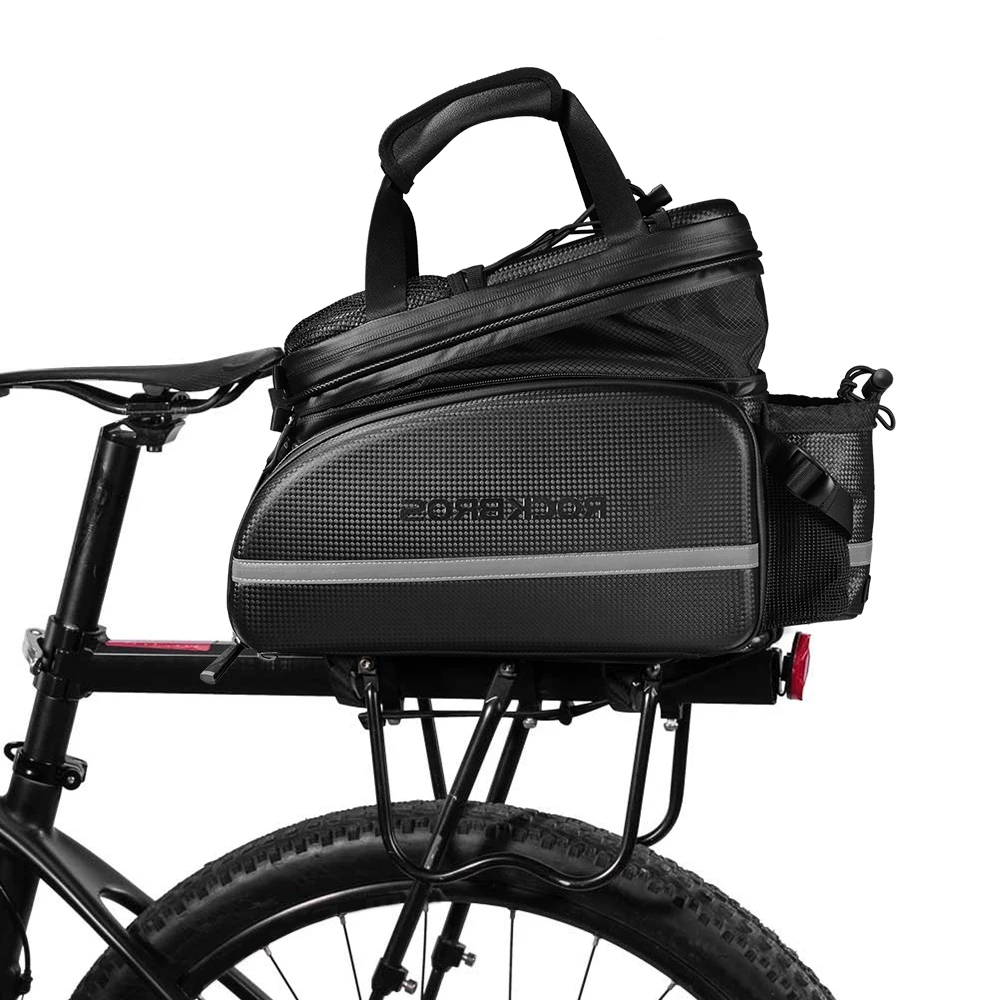 

Bike Rack Pannier Trunk Basket Back Seat Bike Trunk Bag 35L Bicycle Commuter Bag Water Resisitant Bike Rack Bag