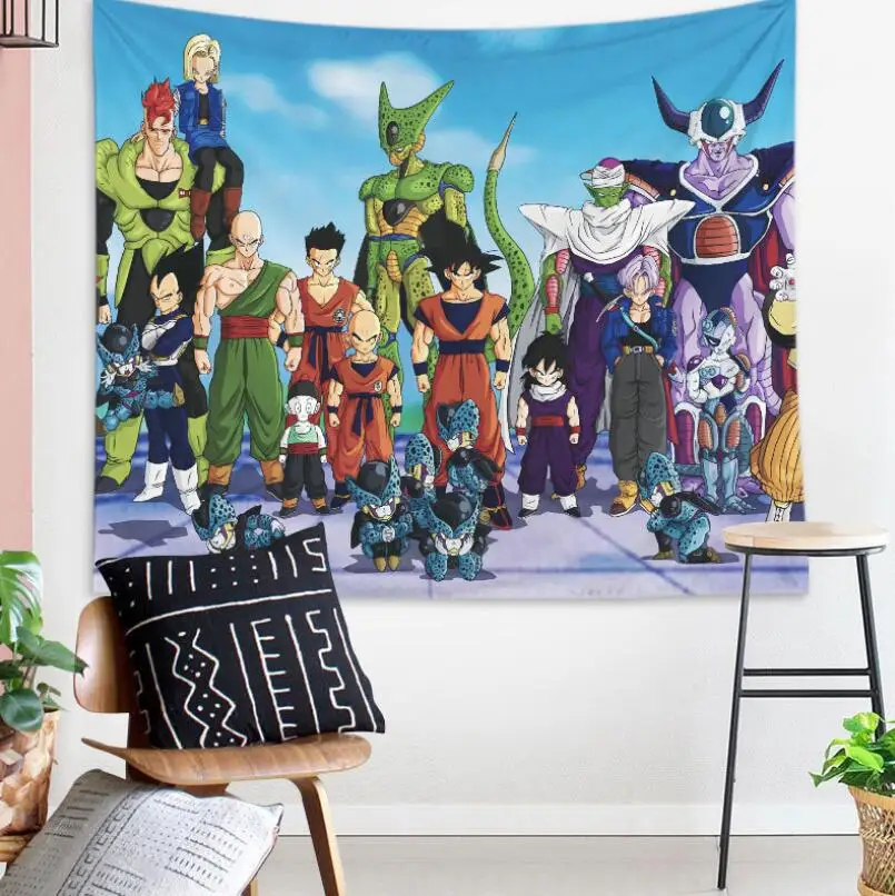 24 Dragon Ball живопись гобелен 3D печать ленты прямоугольный домашний Декор настенный WUKONG11 - Цвет: 24