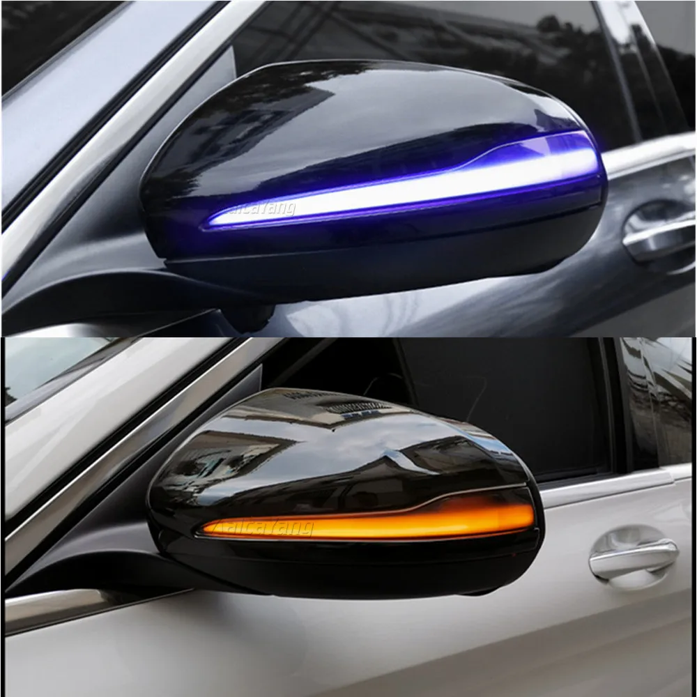 Светодиодный Динамический указатель поворота для Mercedes Benz C Class W205 E W213 S W222 W217 V W447