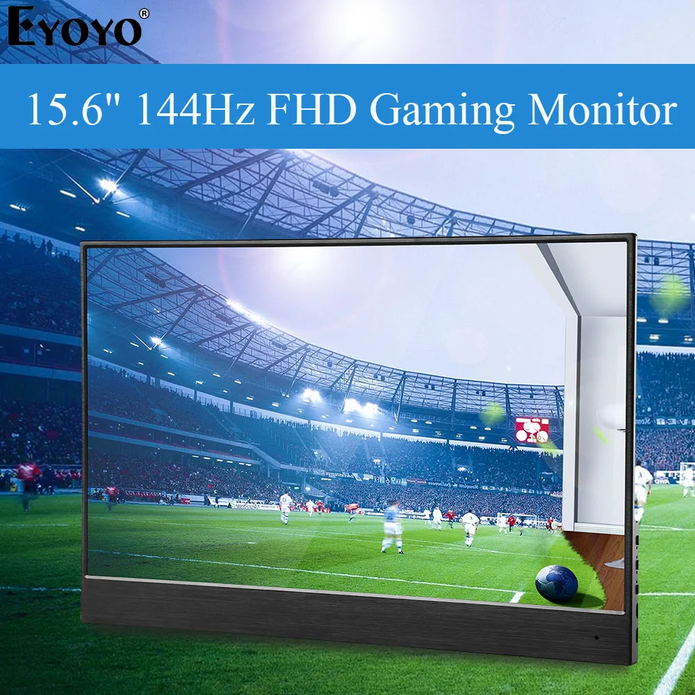 Портативный геймерский монитор Eyoyo EM15Z 144 Гц FHD 15 6 дюйма 1920X1080 HDR ЖК-экран тип USB C HDMI