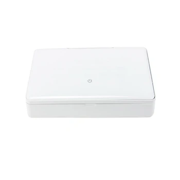 

-High Quality Portable UV Disinfection Box Mask Disinfection Mobile Phone Disinfection Box for Home, Outdoor, Travel(WHITE)