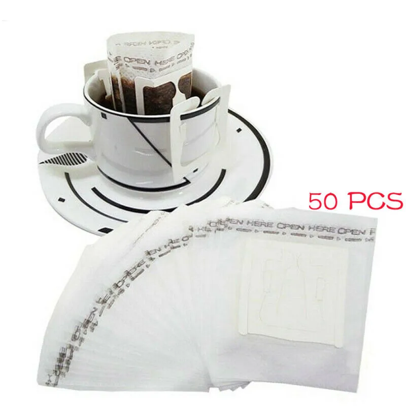 

Single Serve Disposable Hanging Ear Drip Coffee Filter Bags Pour Over Maker