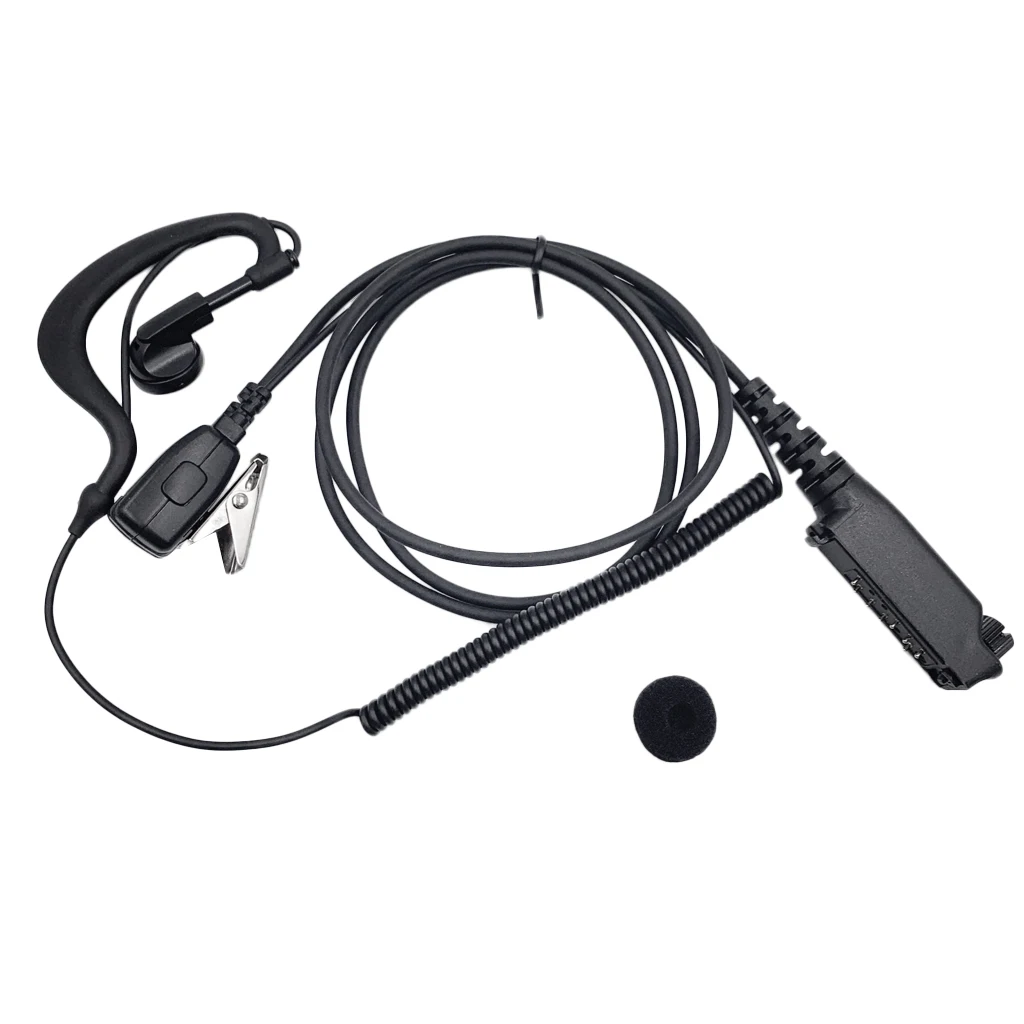 Радио наушник с микрофоном 2 Way Interphone Earhook g-образный наушник одна гарнитура для Sepura STP8000 STP8030