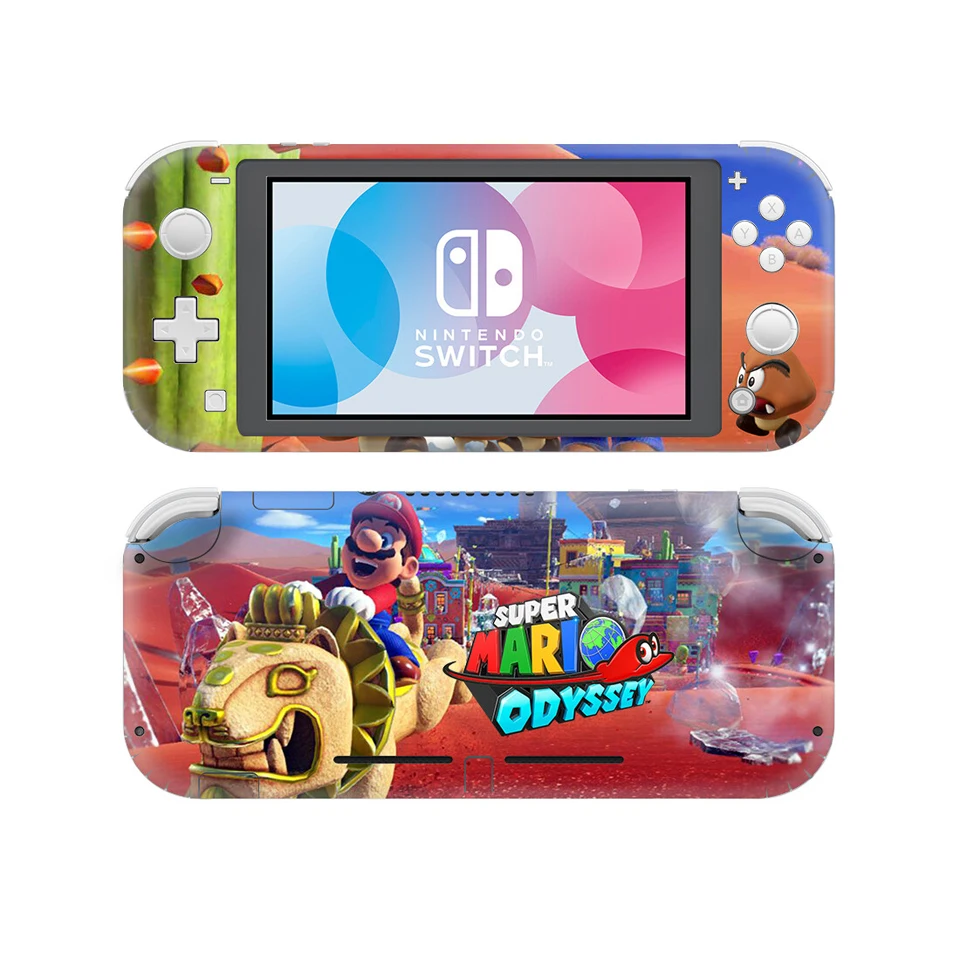 Rend Switch Lite супер наклейки с изображением Марио протектор кожи для nintendo Switch Lite консоль и контроллер наклейка аксессуары