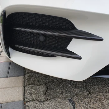 

For Mercedes Benz E Class W213 E200 E300 2016 2017 2018 2019 E43 AMG Car Accessories 4pcs ABS Chrome Front Fog Lamp Cover Trim