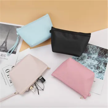 

New Korea Travelling PU Multifunctional Simple Fashion Cosmetic Wash Bag Makeup Household Makeup Storage Bag
