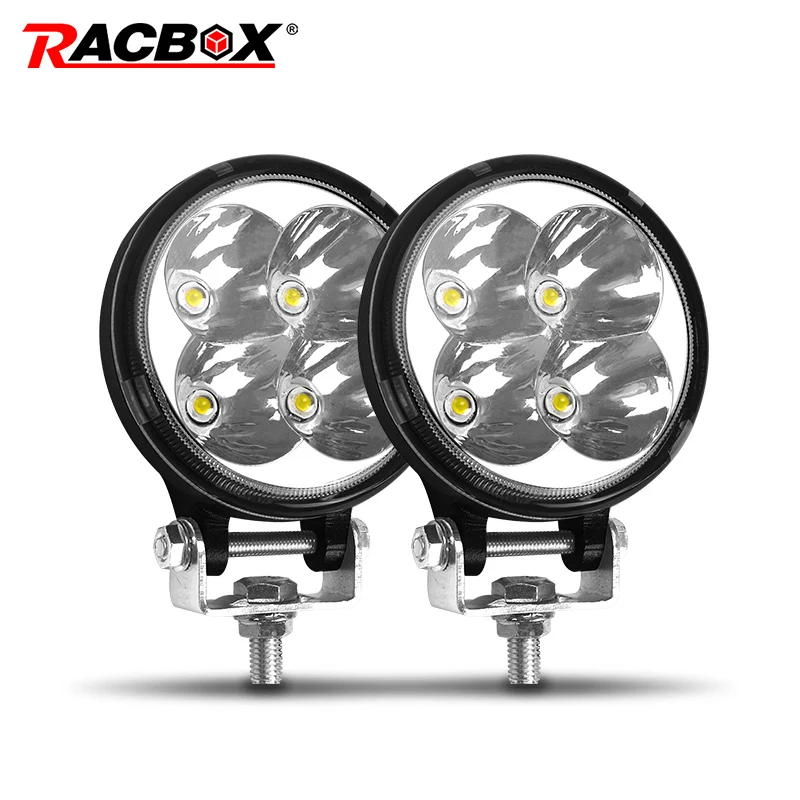 

New mini LED work Light 3 inch 4 LEDS 12W flood spotlight white 6000K for Work Driving Offroad Boat Car Tractor Truck 4x4 SUV