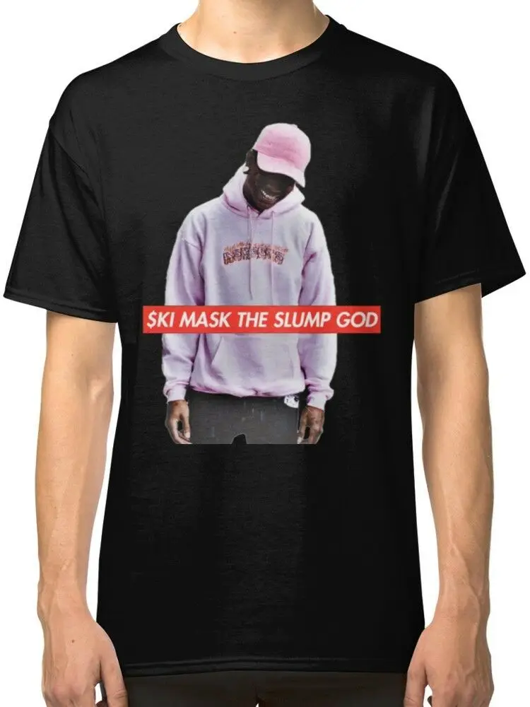 Мужская лыжная маска The Slump God черные футболки одежда футболка 2019 модный мужской