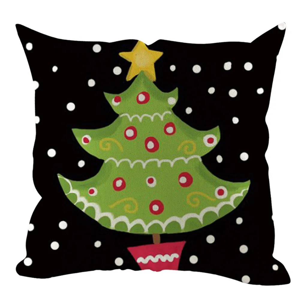 Рождественская наволочка диван для оформления дома Наволочки Housse de cussin cojines наволочка Kussenhoes новая наволочка