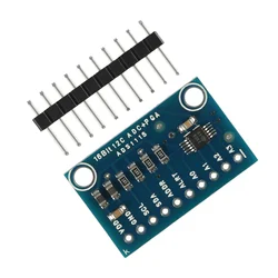Module ADC ADS1115 avec amplificateur de gain Pro RPi, 4 canaux, 16 bits I2C, 