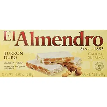 

El Almendro Turron Dur Suprema 200 Gr Lot De 6