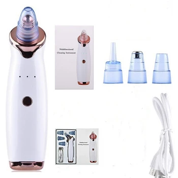 

Blackhead Remover Face Deep Nose Cleaner Pore Acne Pimple Removal Vacuum Suction Facial Diamond Beauty Clean Skin Tool