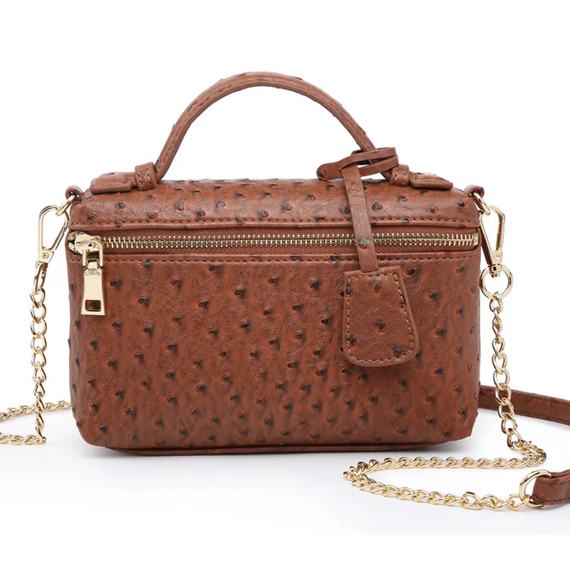 Tanie Klasyczne strusia skórzana torba sprzęgło luksusowa kopertówka torba wieczorowa kobiety Python skórzana tote torebka torebka na imprezę